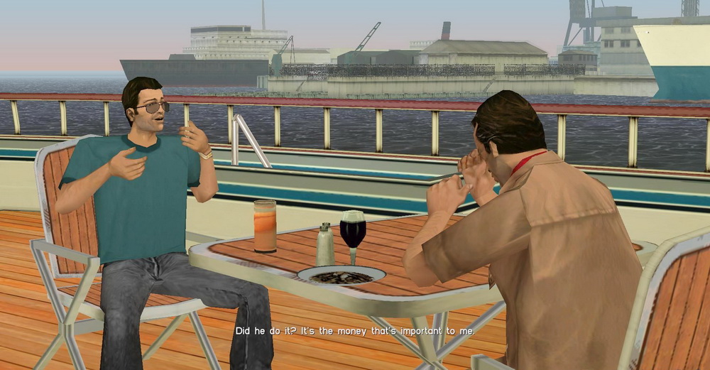 Tommy with glasses for GTA Vice City