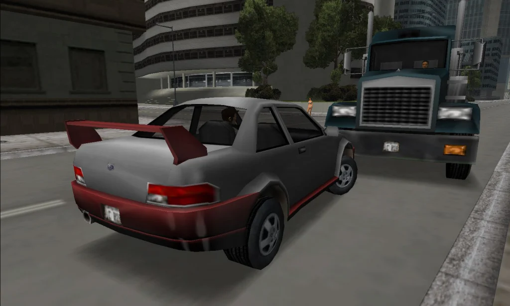 Sultan Coupe 1998 для GTA 3 - Вид сзади