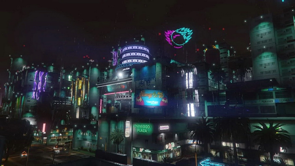 Мододелы добавили в GTA 5 Найт-Сити