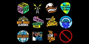 Цветные иконки радио для GTA 5