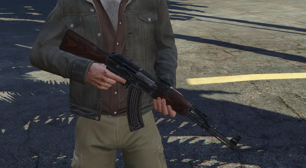 AK-47 для GTA 5