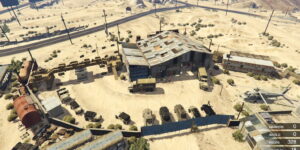 Military warehouse for GTA 5