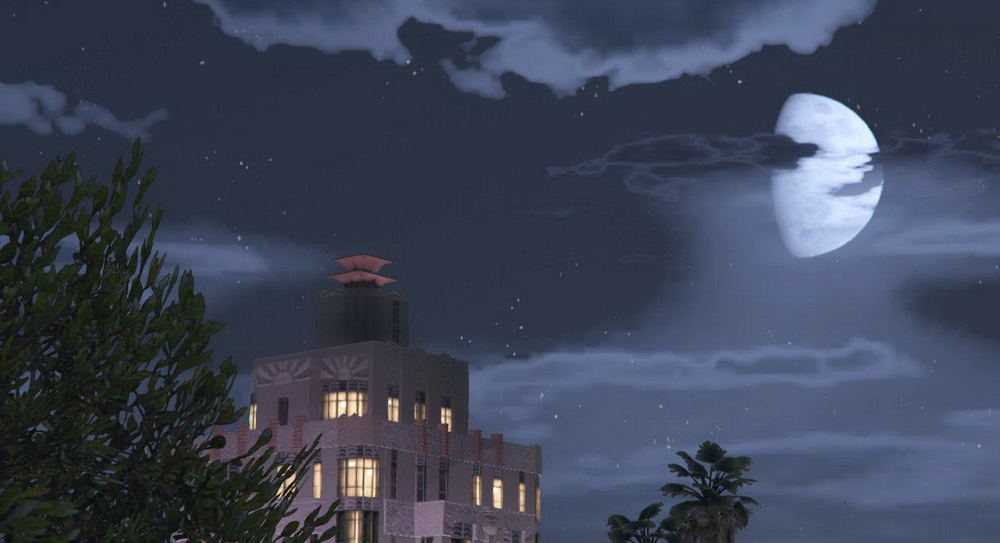 Текстура ночного неба для GTA 5
